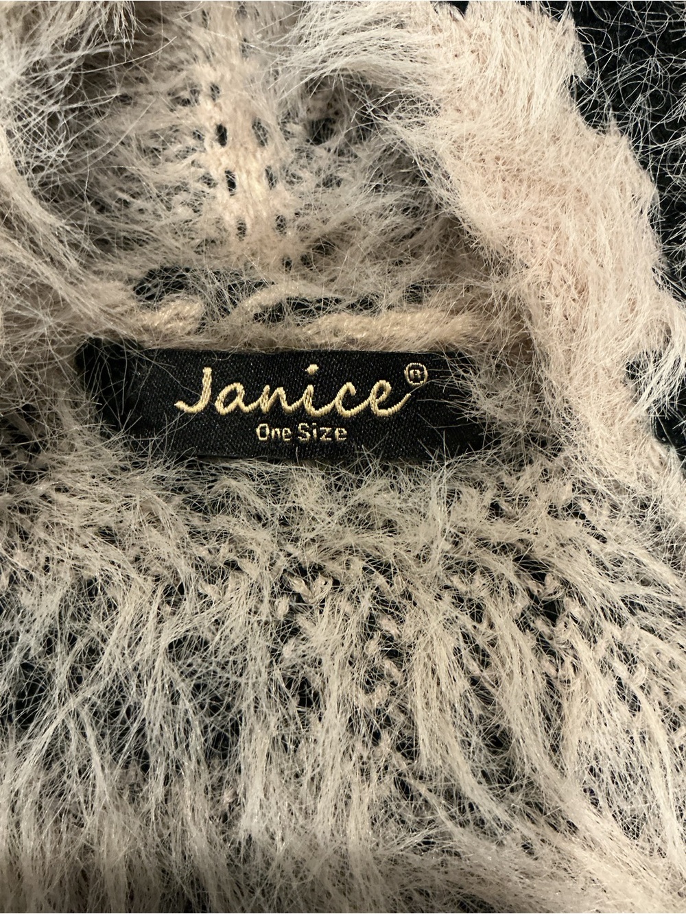Janice Fuzzy Leopard Print Cardigan Sweater One Size - Picture 8 of 9